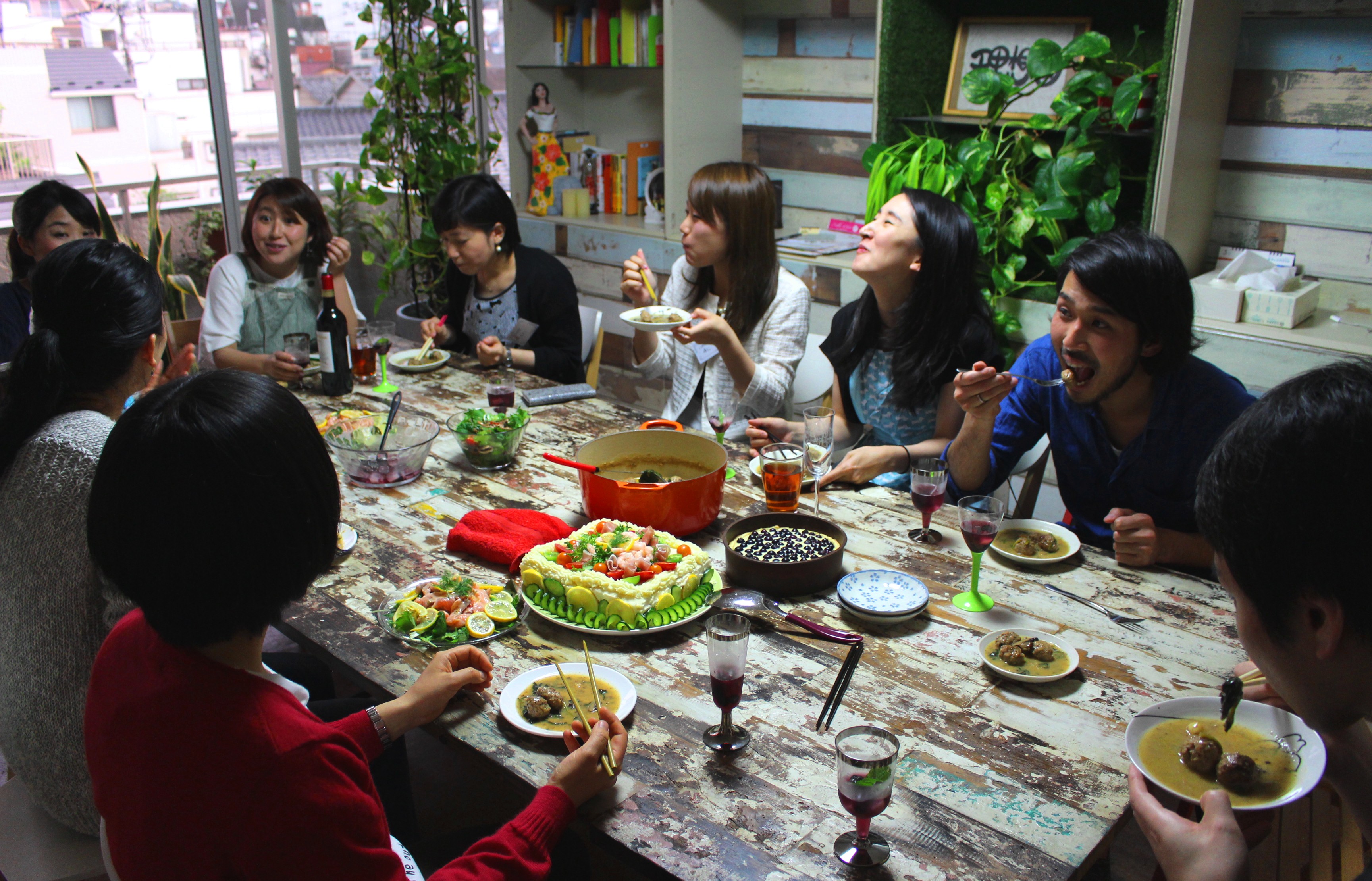 Yuuki さんの ハッセルバックポテトと北欧料理でパーティーメニュー作り