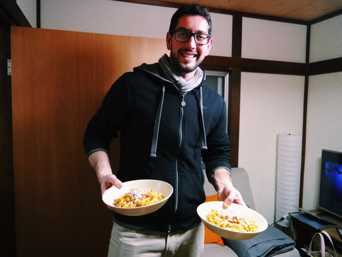 Alessandro さんの 本場ボローニャ 生パスタボロネーゼ