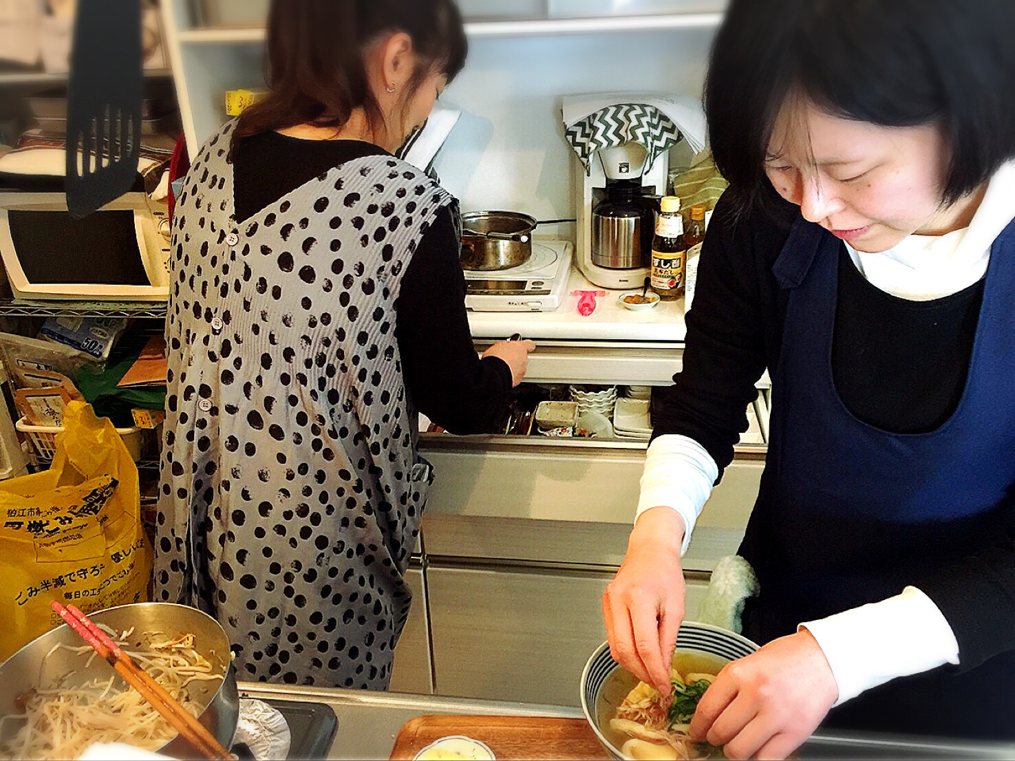 Atsuko さんの 京都「たぬき風」あんかけ入麺でホットにおもてなし