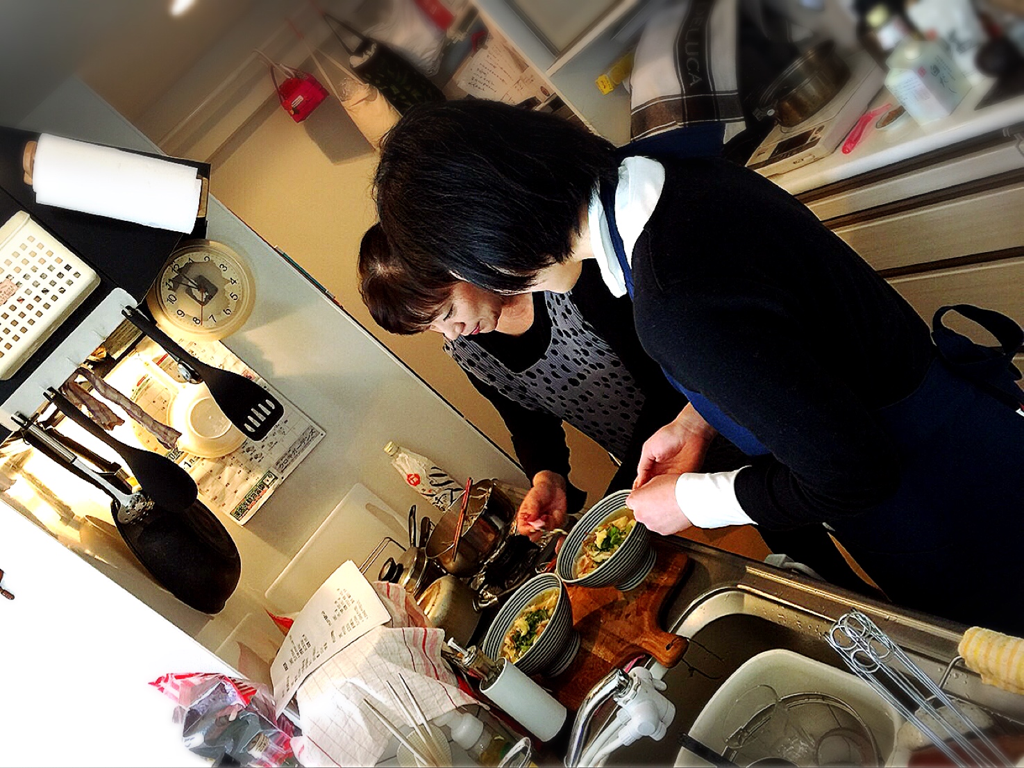 Atsuko さんの 京都「たぬき風」あんかけ入麺でホットにおもてなし