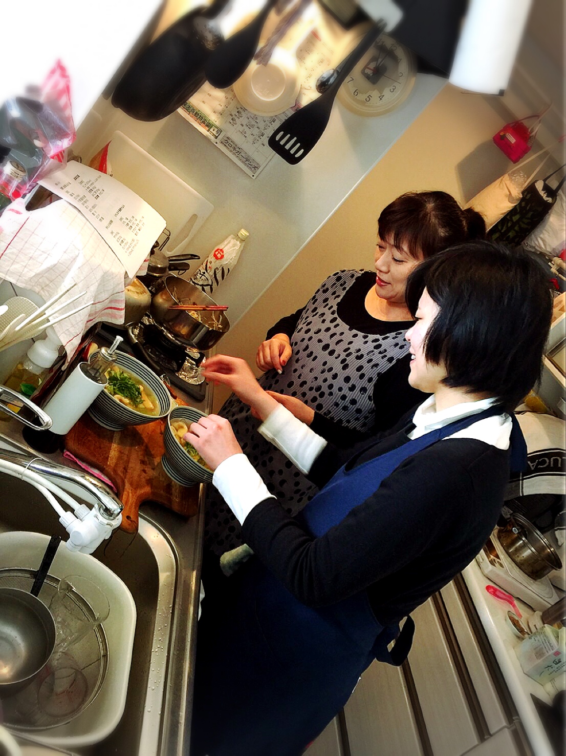 Atsuko さんの 京都「たぬき風」あんかけ入麺でホットにおもてなし