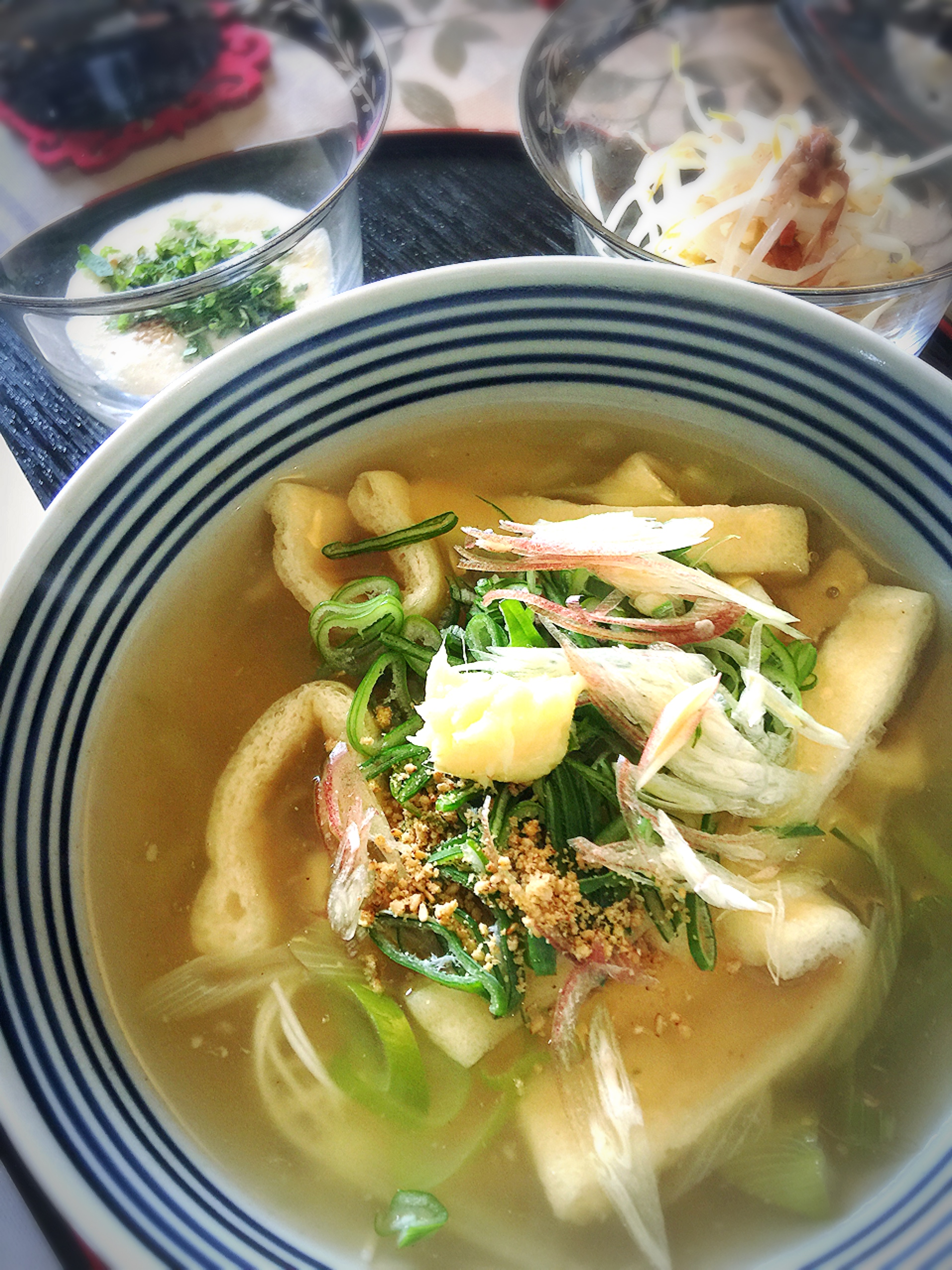 Atsuko さんの 京都「たぬき風」あんかけ入麺でホットにおもてなし