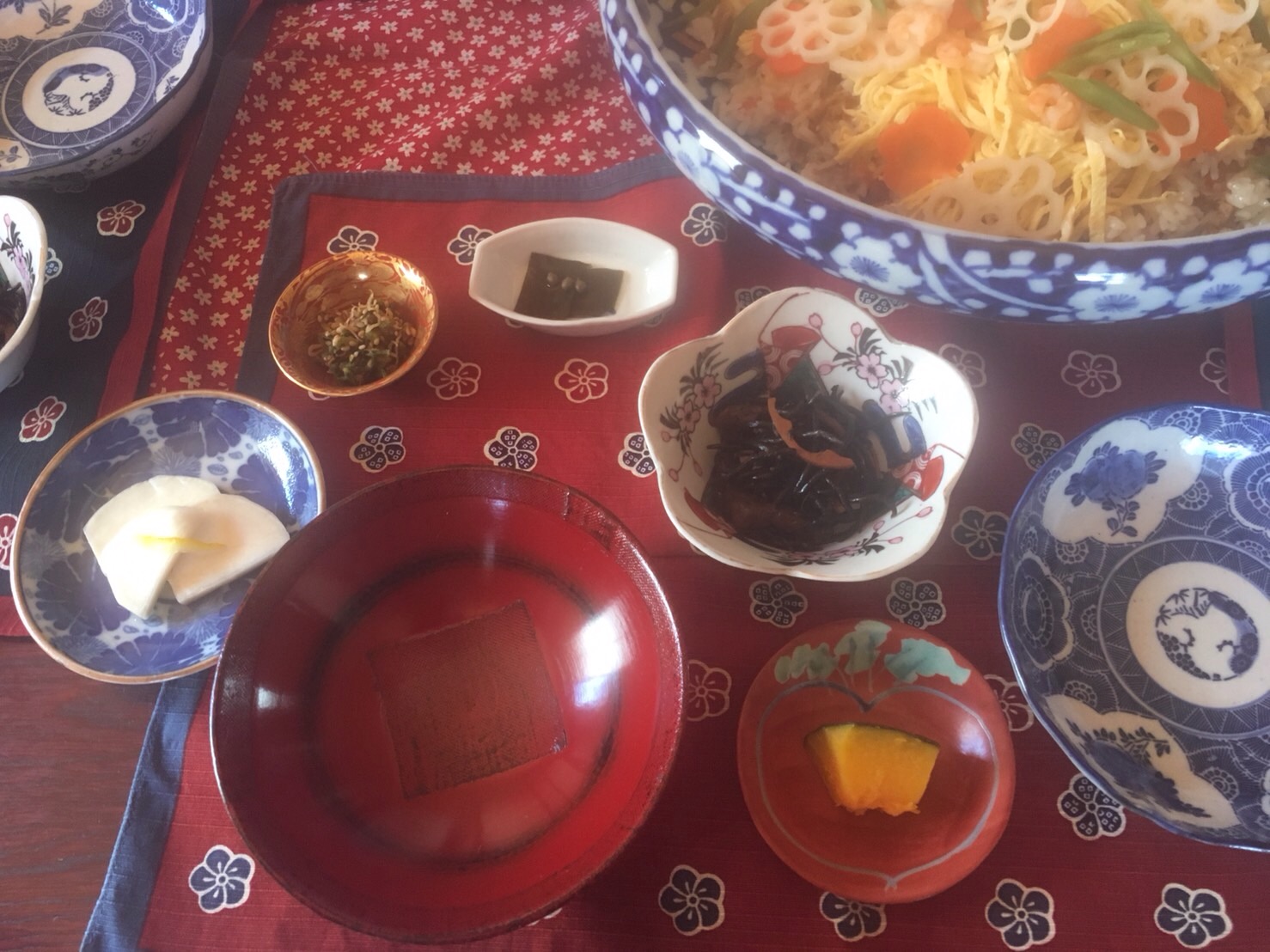 Miyuki さんの ちらし寿司でおもてなし