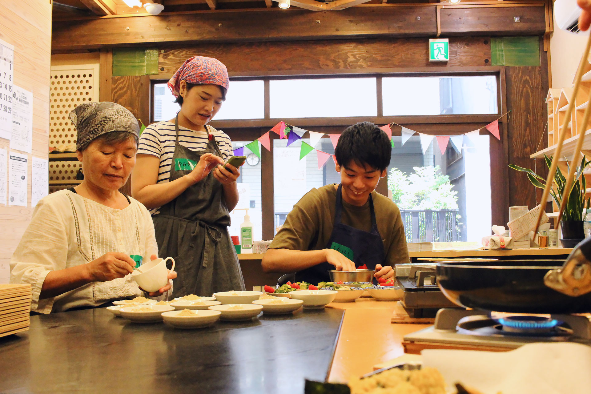 MASAHARU さんの ふじのきさん家主催POP-UP企画 【おばあちゃんの夏野菜「精進ごはん」を学ぼう】