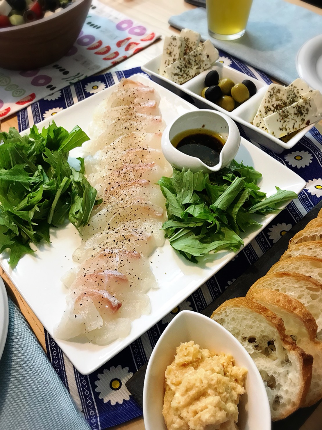 Minami さんの オリーブとハーブ、野菜たっぷり☆ギリシャ料理を食べる会