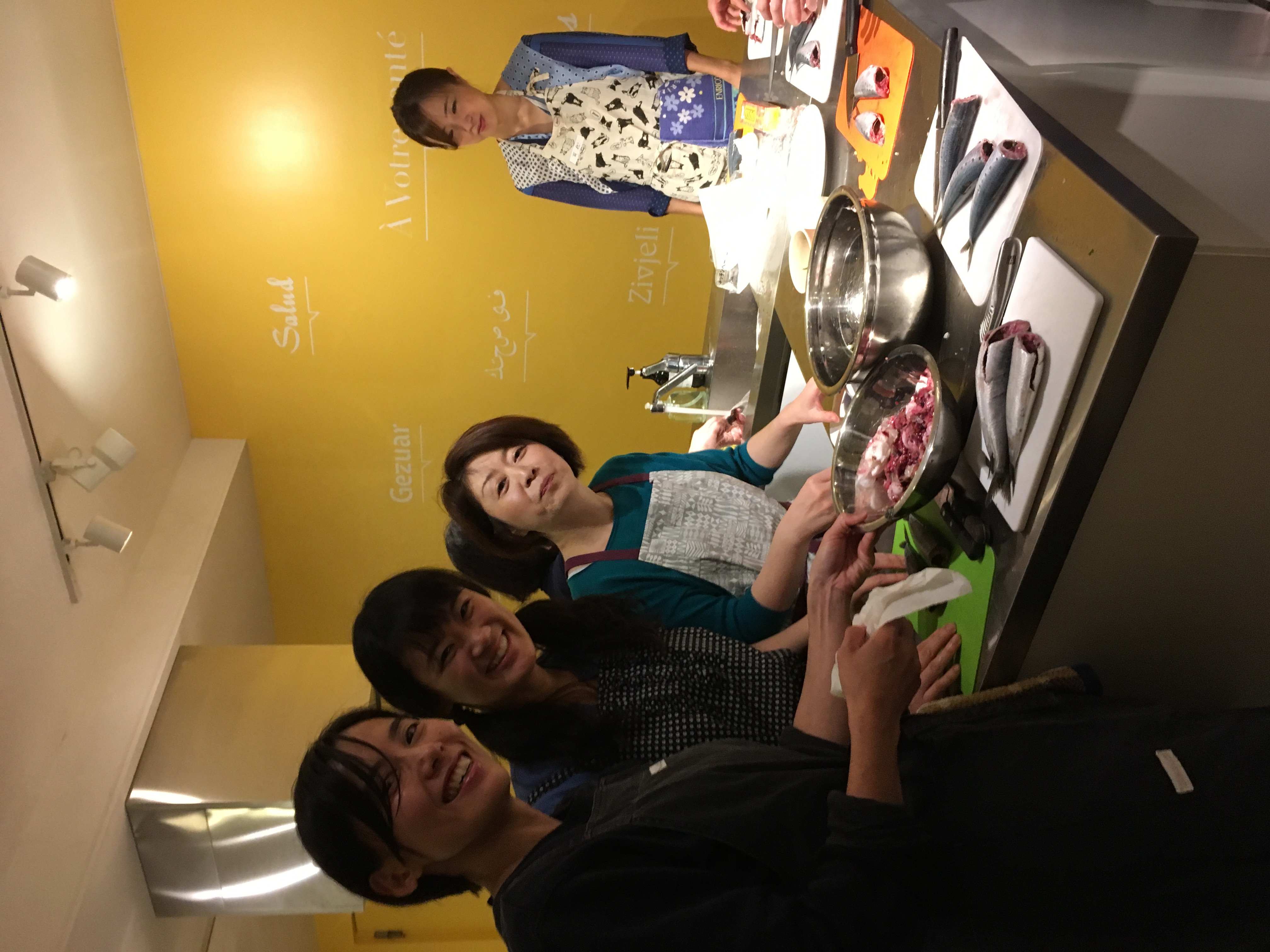 Yukiko さんの アジの三枚おろし＆イワシの手開きに挑戦