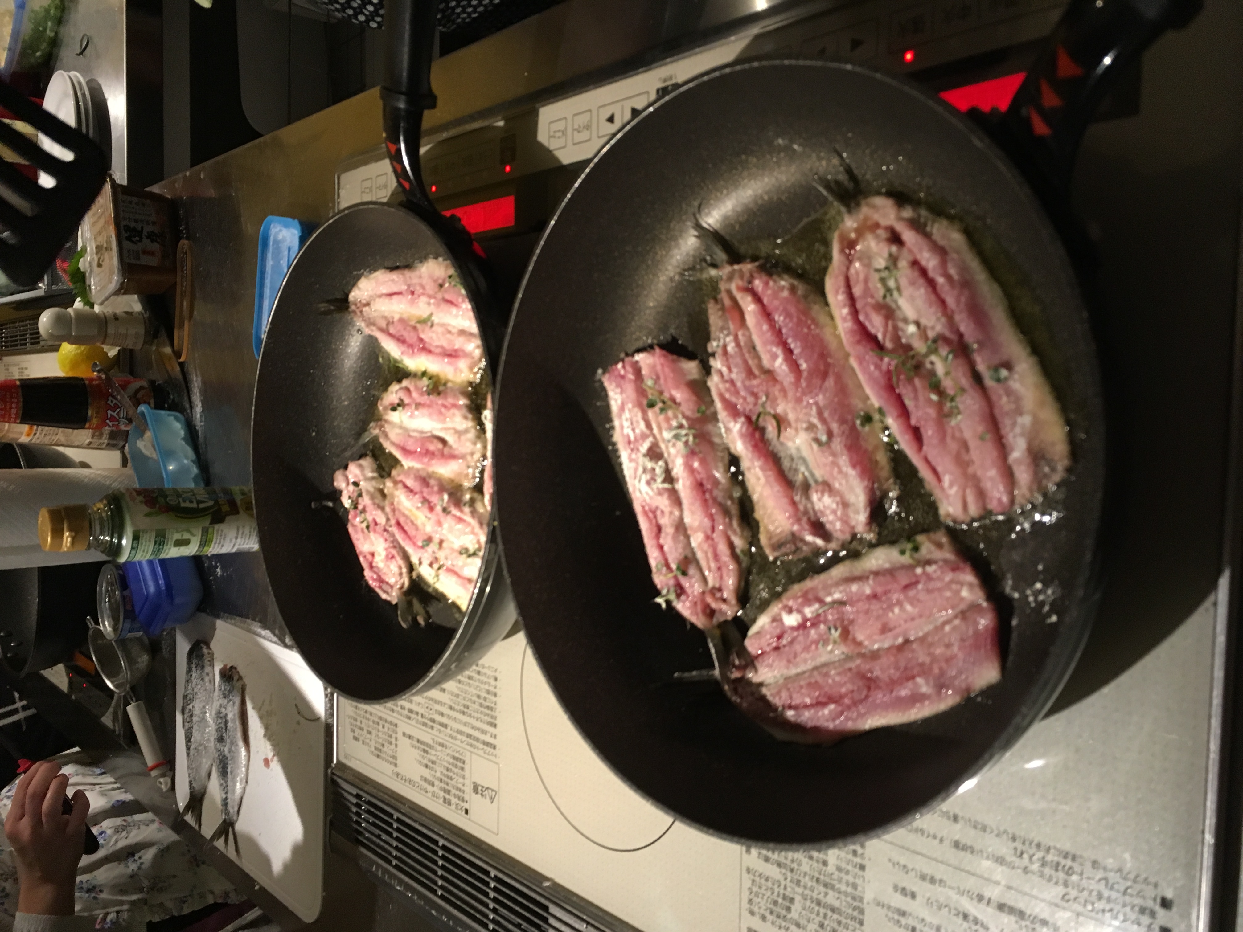 Yukiko さんの アジの三枚おろし＆イワシの手開きに挑戦