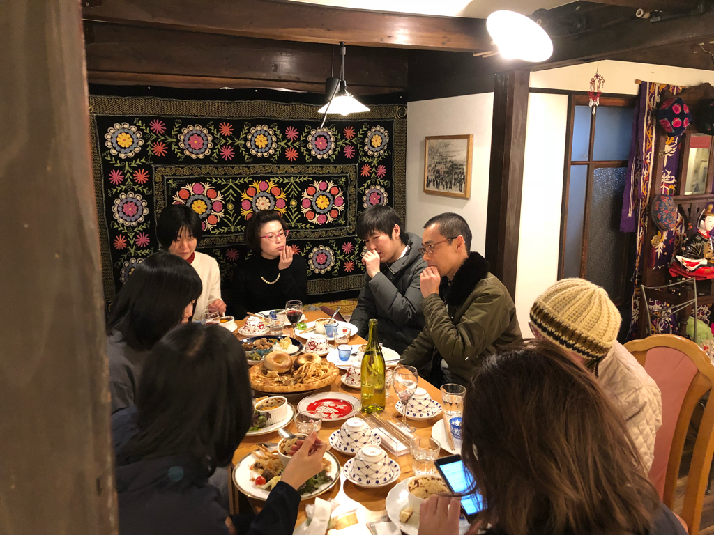 Shoko さんの トークイベント「中央アジアの炊き込みご飯“プロフ（ポロ）”について語る２時間」＠グリシェンカフェ【夜の部】