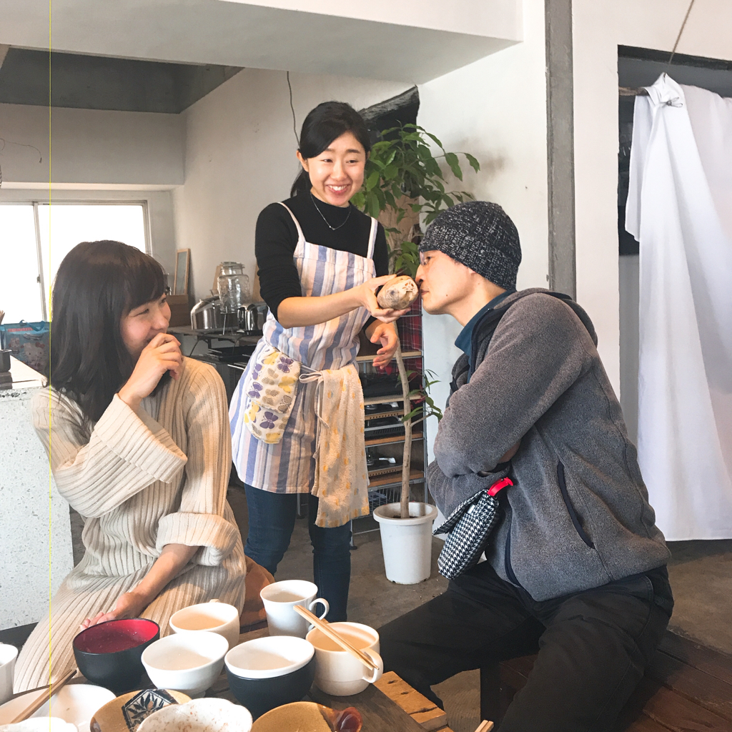 Micco さんの 農家栄養士のFarm to Table/有機れんこんコース