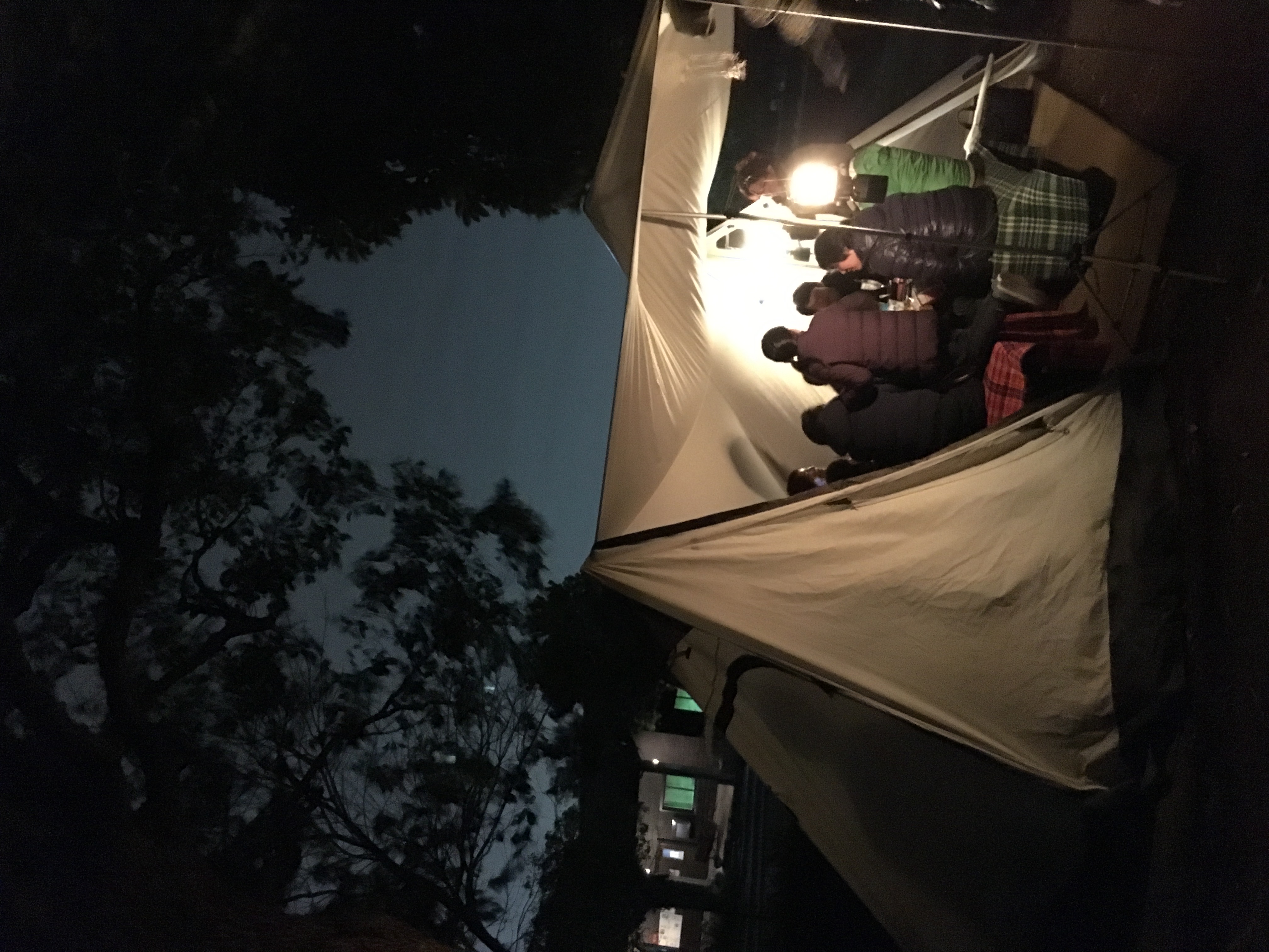 バロンズキッチン さんの グランピング ラグジュアリー テーブル