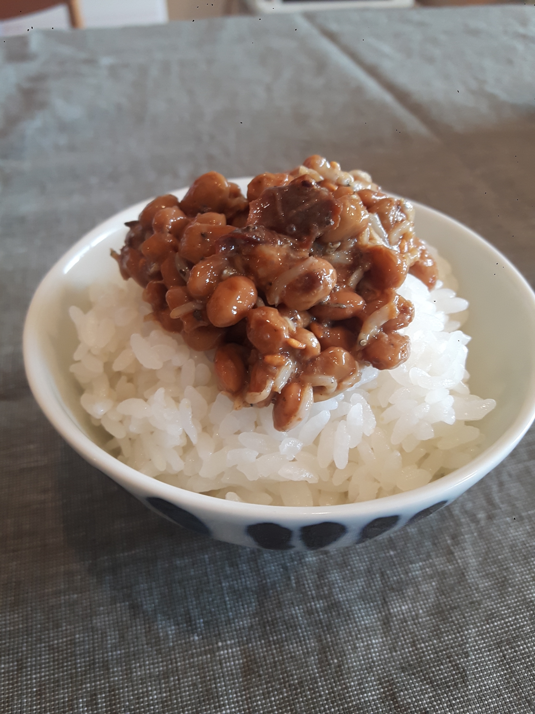 KitchHike User さんの 梅醤[うめひしお]で納豆を食べよう！