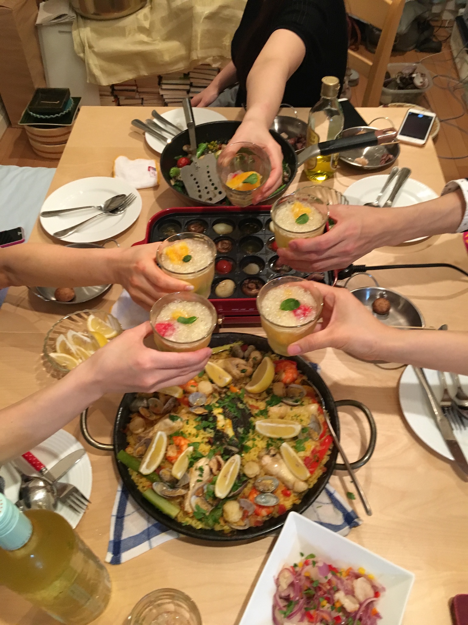 ポケットマルシェ さんの 漁師直送の魚介が最強なんだけど余りそうなのでみんなで料理して食べよう