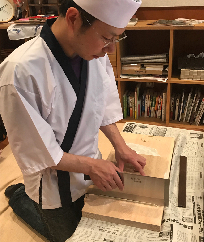 Take さんの お持ち帰り年越しそば付き　切って食べる温かい手打ち蕎麦会