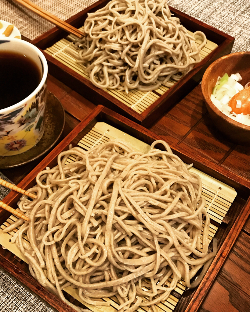 Take さんの お持ち帰り年越しそば付き　切って食べる温かい手打ち蕎麦会