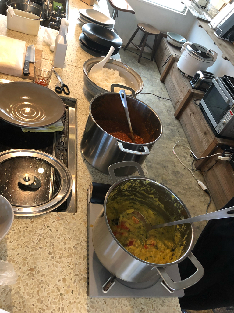 Miho さんの 美味しくて、ぽかぽか。三色スパイスカレー