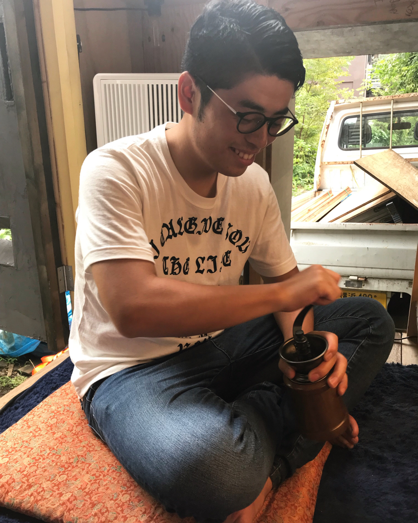 Keisuke さんの モバイルハウスでコーヒーを飲もう！
