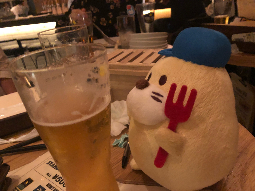 キッチハイク@YONA YONA BEER WORKS 恵比寿東口店 さんの 【19時〜22時入退場自由！】仕事帰りに寄ってかない？「ちょい飲みスタンド」@恵比寿