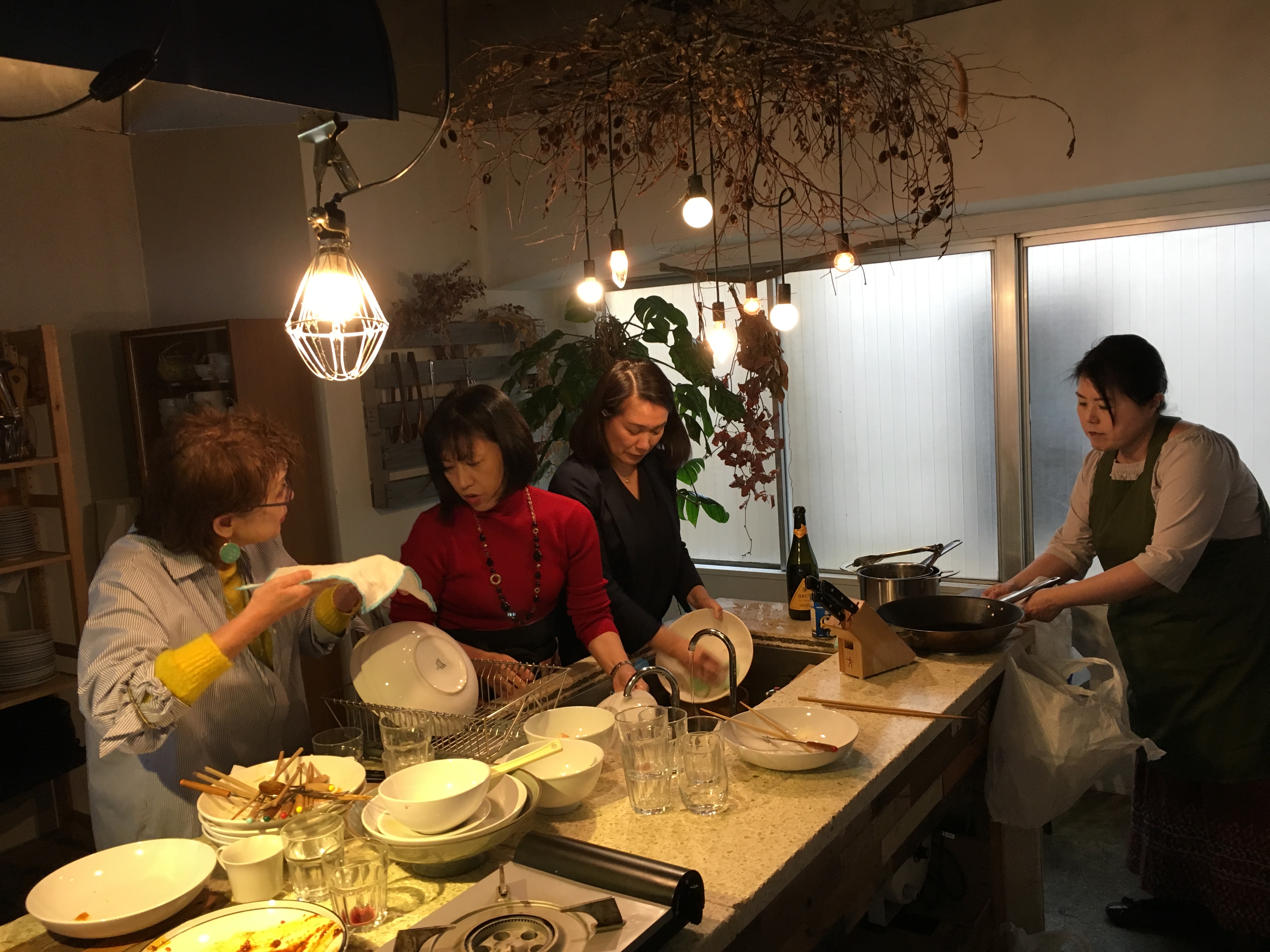 Etsuko さんの すーじと日の出食堂のコラボご飯会♪手作り☆ほっこりまったり♪ オンナたちの中華ランチ☆