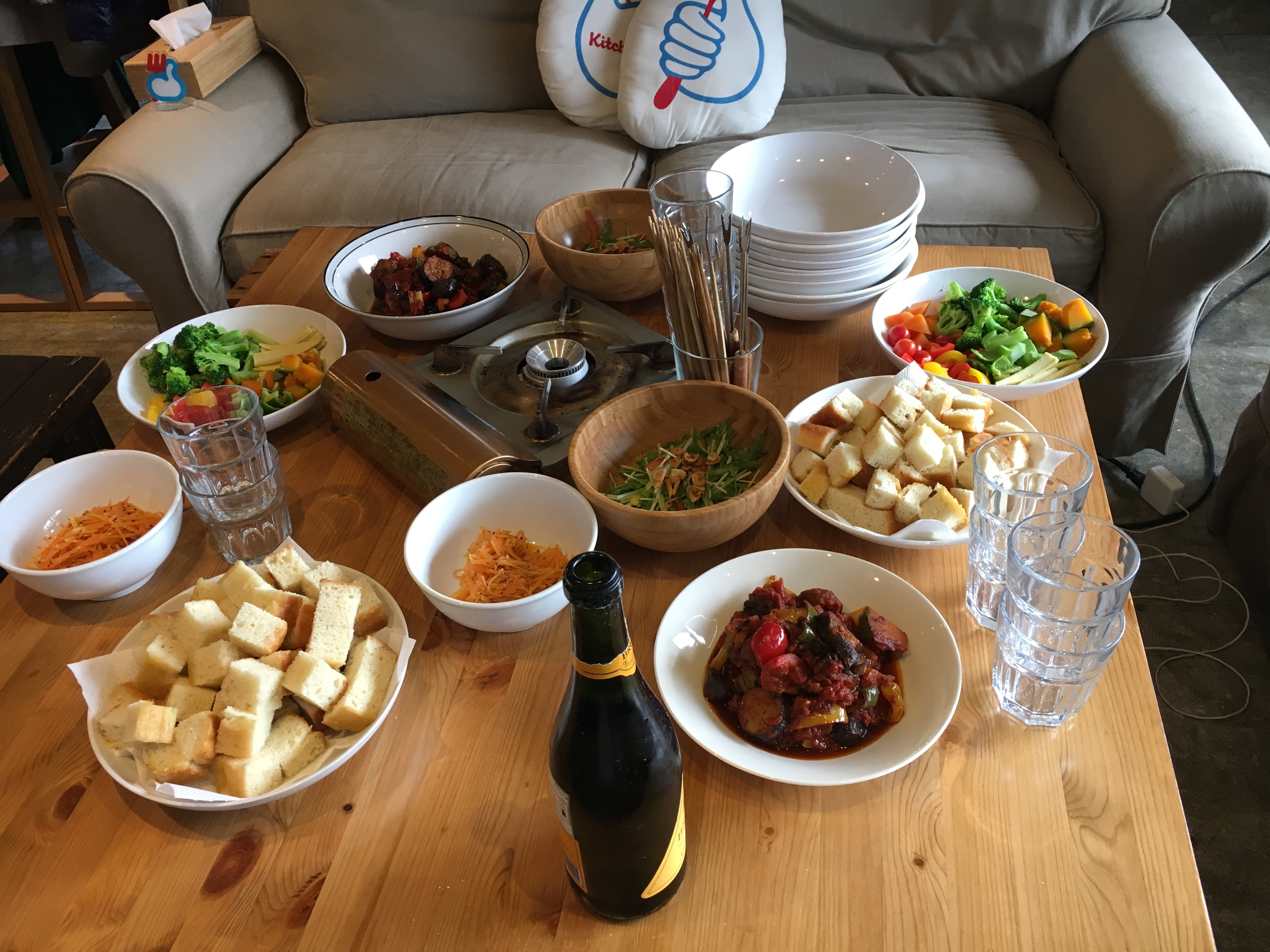 Etsuko さんの すーじと日の出食堂のコラボご飯会♪手作り☆ほっこりまったり♪ オンナたちの中華ランチ☆