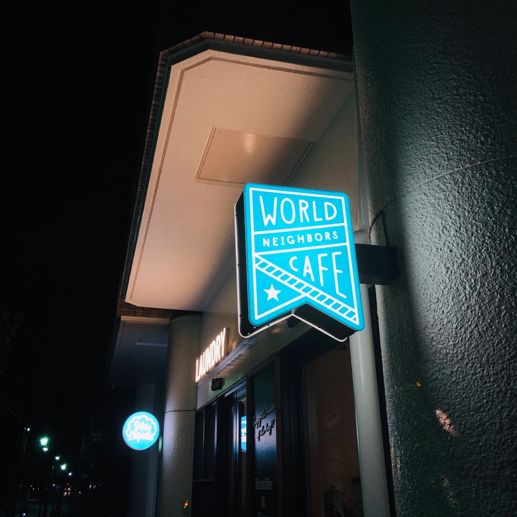 キッチハイク＠world neighbors cafe さんの 〈おまかせサンド〉vol.5  話題のコインランドリー併設カフェ♪『world neighbors cafe』の食卓