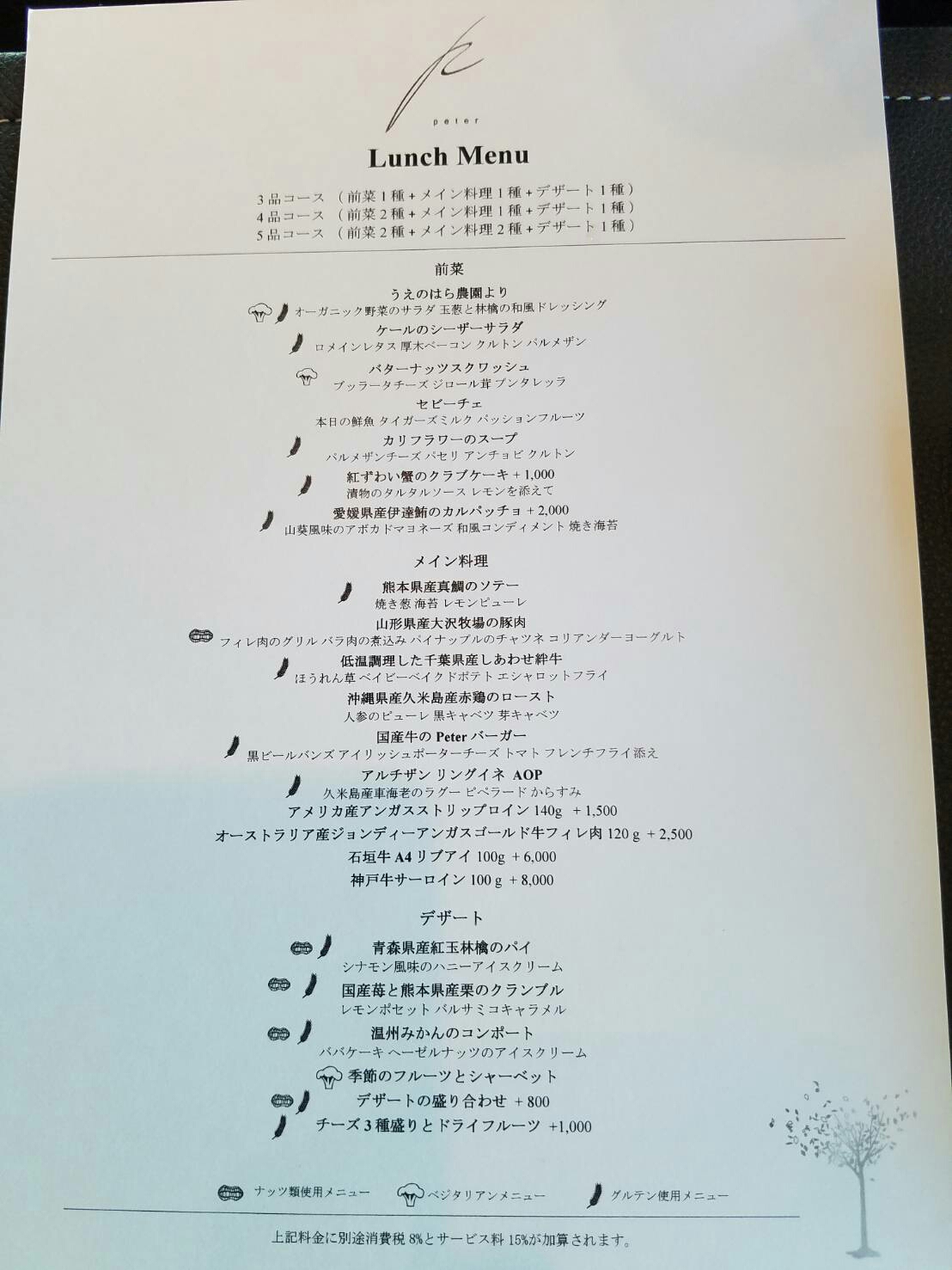 キッチハイク@Peter さんの 【OZmall】グリル料理「Peter (ザ・ペニンシュラ東京)」でコース料理を楽しもう(¥5,000 ~ ¥5,999)