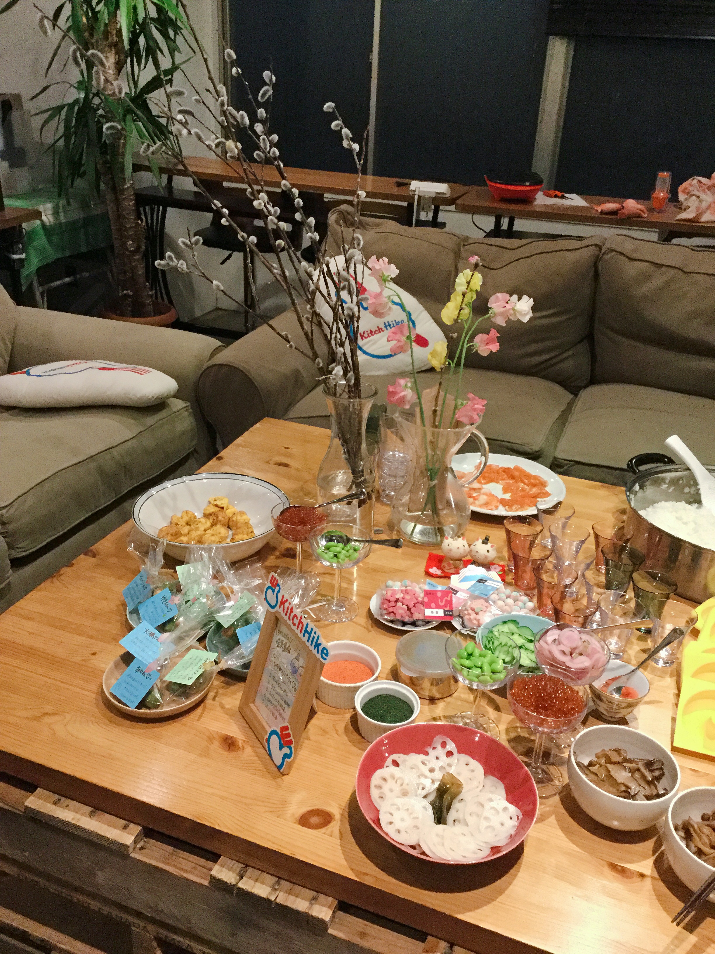 久乃 さんの ＼3月3日だよ！全員集合／！！！大人のひな祭りパーティ！！！話題のスシドちらし寿司から、手作り雛あられ、桜餅に甘酒まで！！！みんなで飲んで食べて、ひな祭りをお祝いしましょう♪♪