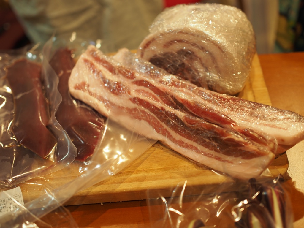 Kyohei さんの 丹波ブルーベリービールとシシシカブーを食す　EIICHIと丹波うまいもん研究会とコラボPop-Upを大阪で開催 @大阪 ここから100