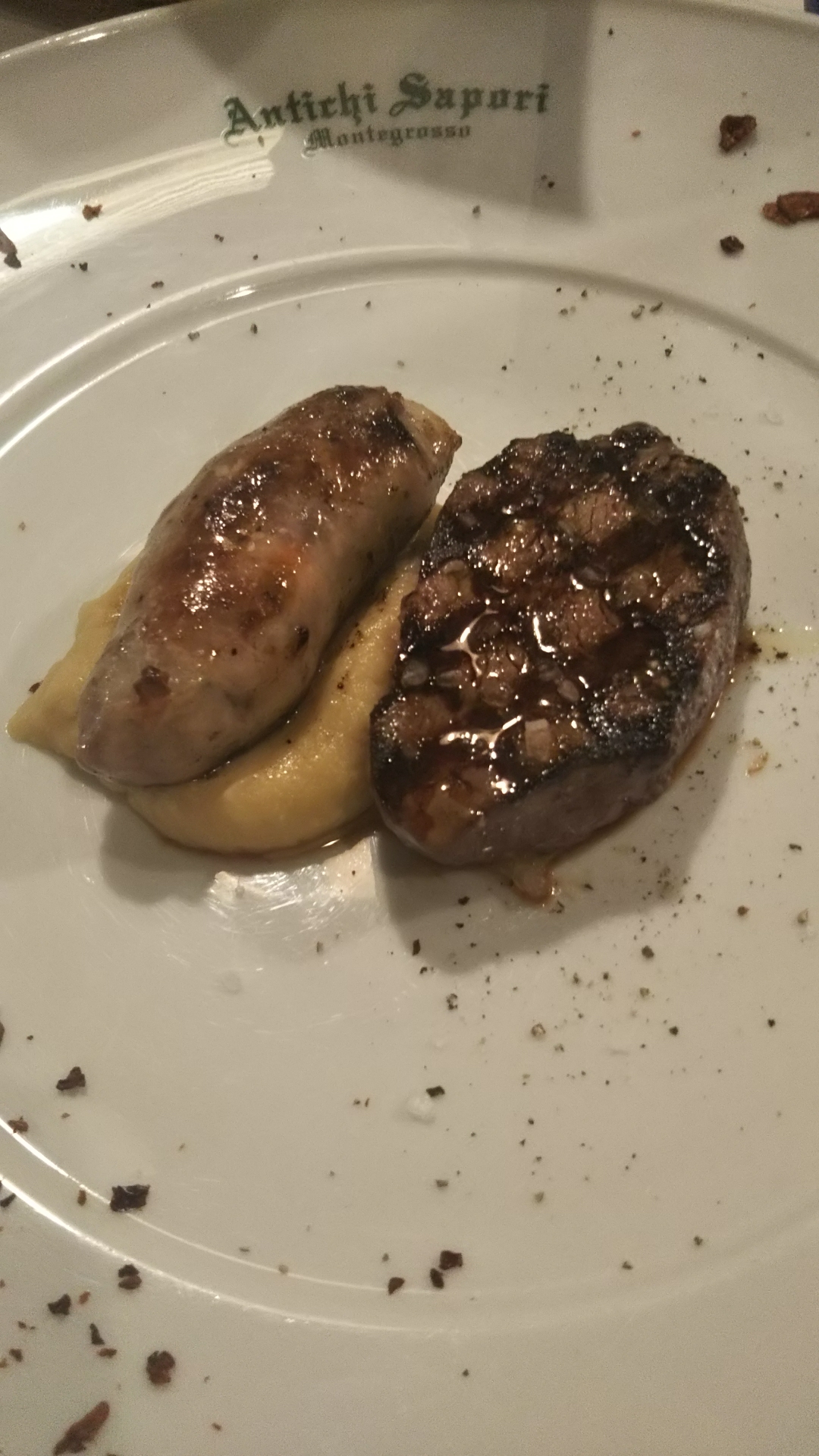 キッチハイク@アンティキサポーリ さんの 2種類の肉料理！南イタリアの郷土料理専門店「アンティキサポーリ」でコース料理を楽しもう(¥4,000 ~ ¥4,999)