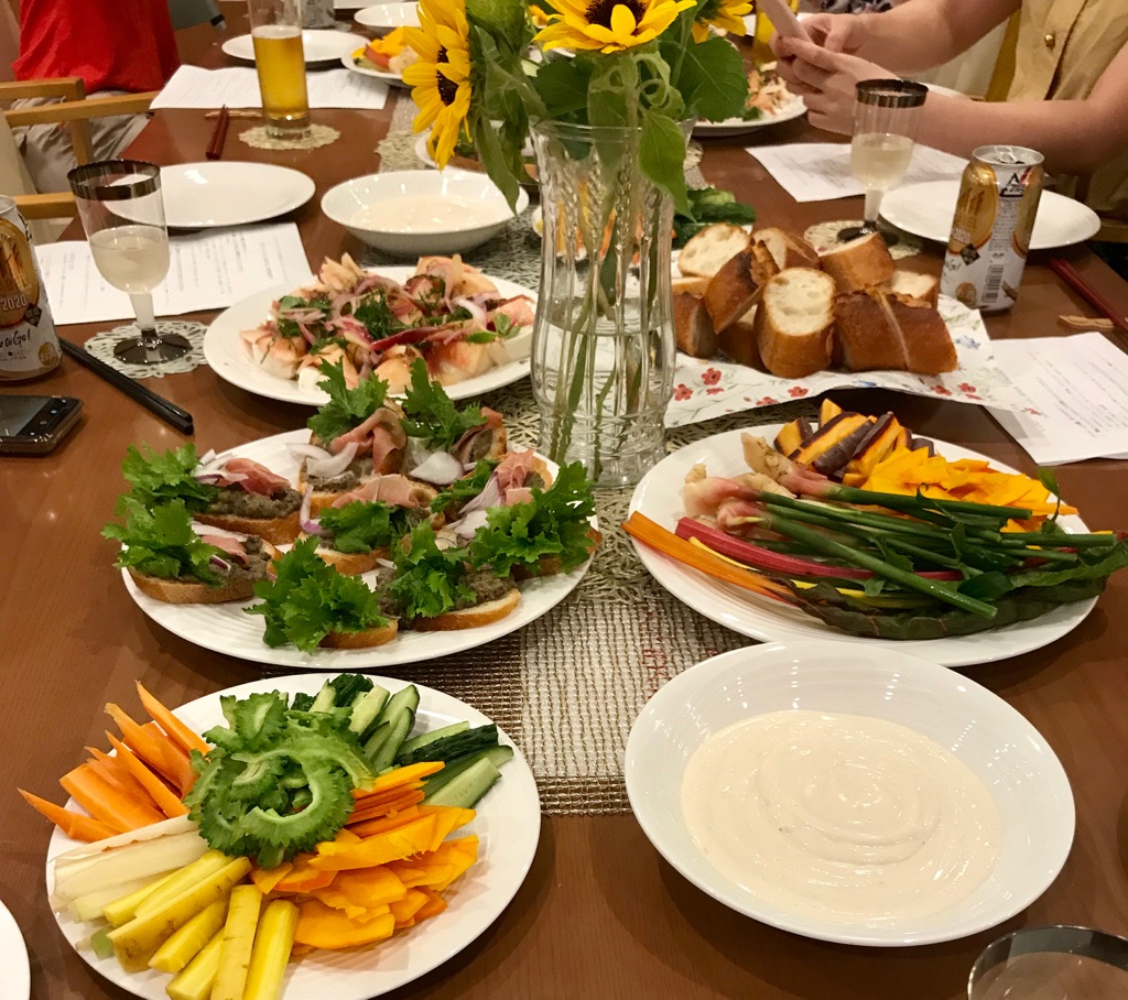 Jun さんの 【満員御礼】映美さんと作ってわいわい食べる「四季ごはんの会」限定日本酒も登場