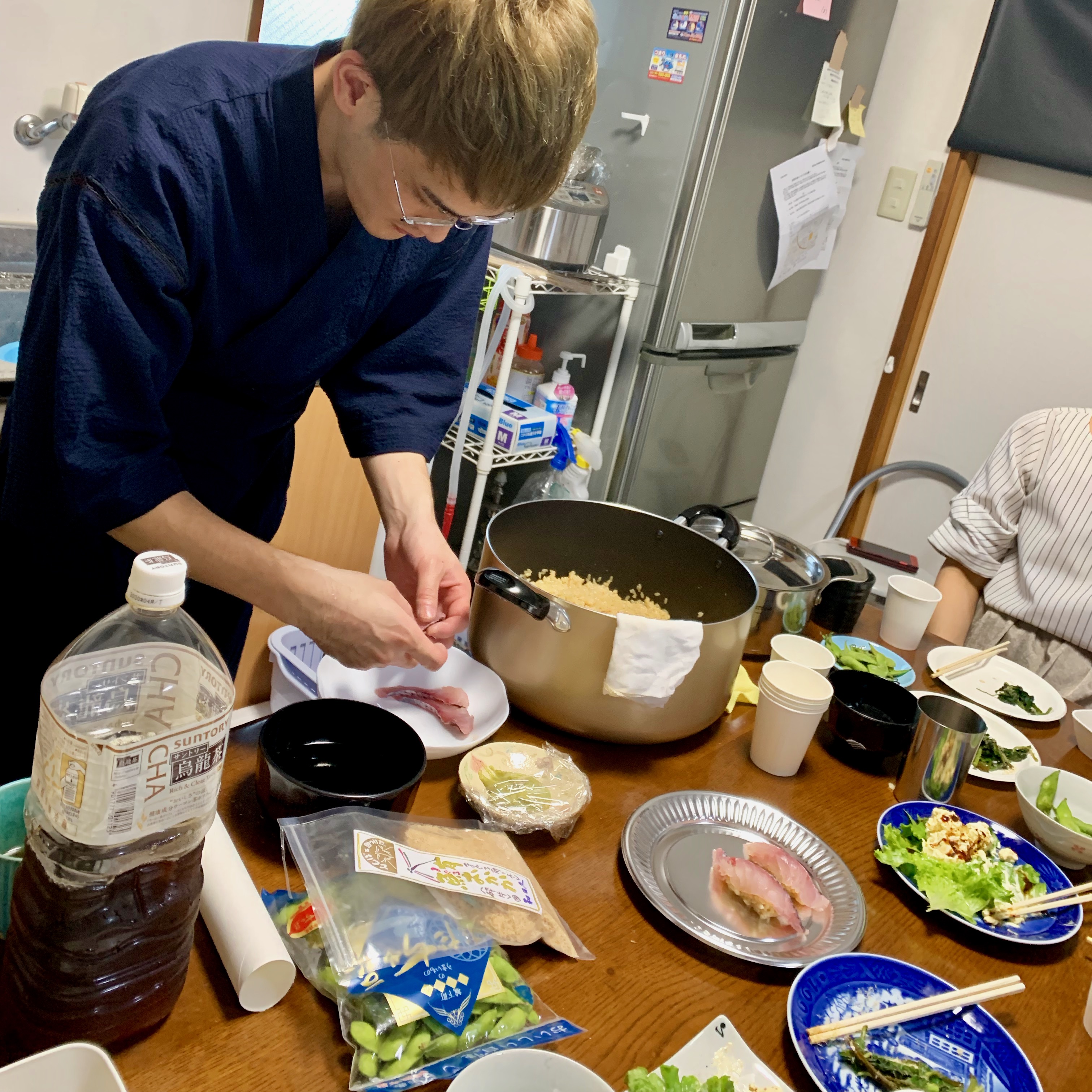 しもやん さんの しもやん寿司@お寿司×和食会in蒲田のDIYシェアハウス リバ邸ラボ