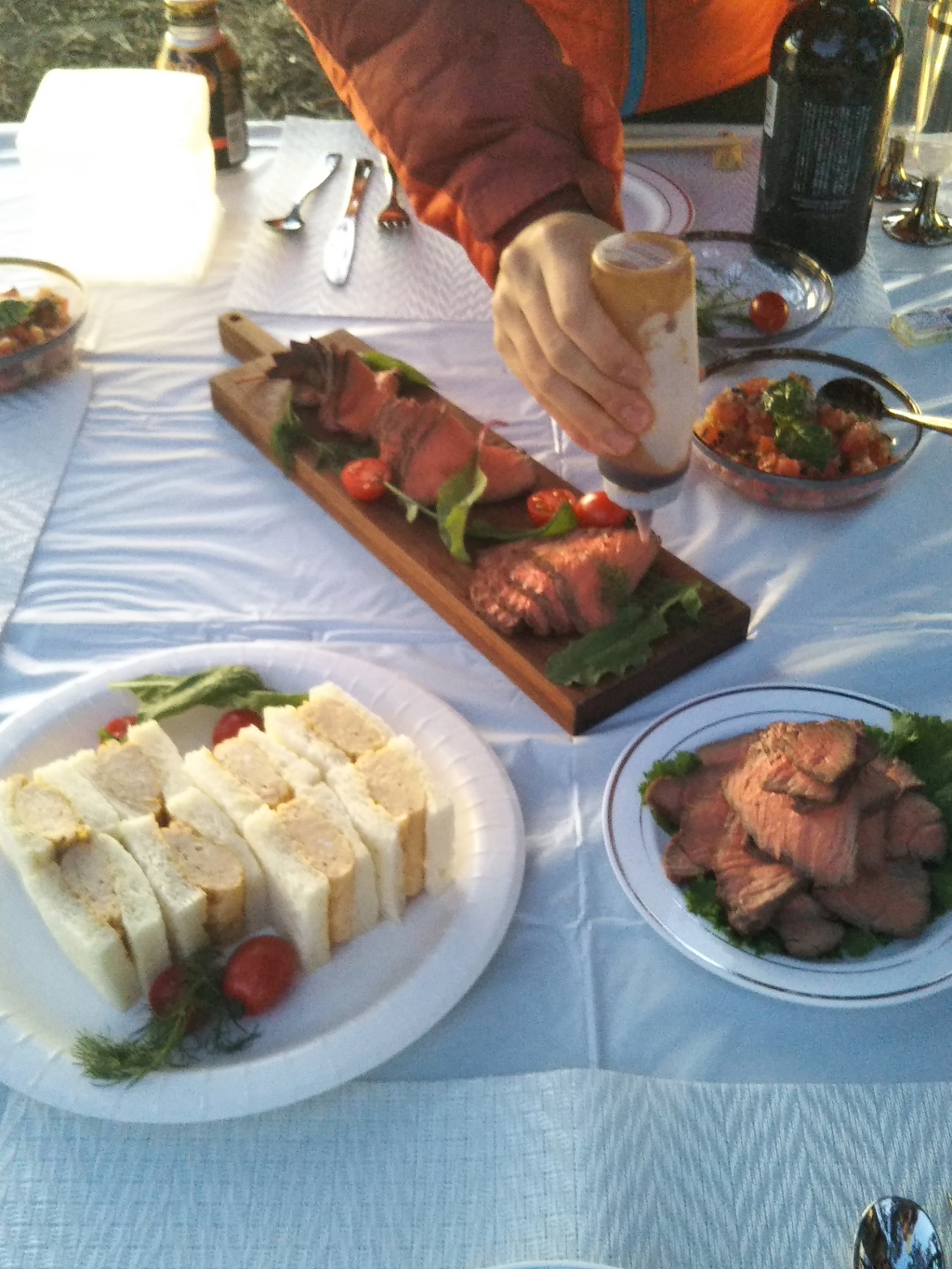 MOMO’S キッチン さんの 揚げたての天ぷらをみんなで食べよう♬　みん食のつづき@葛西