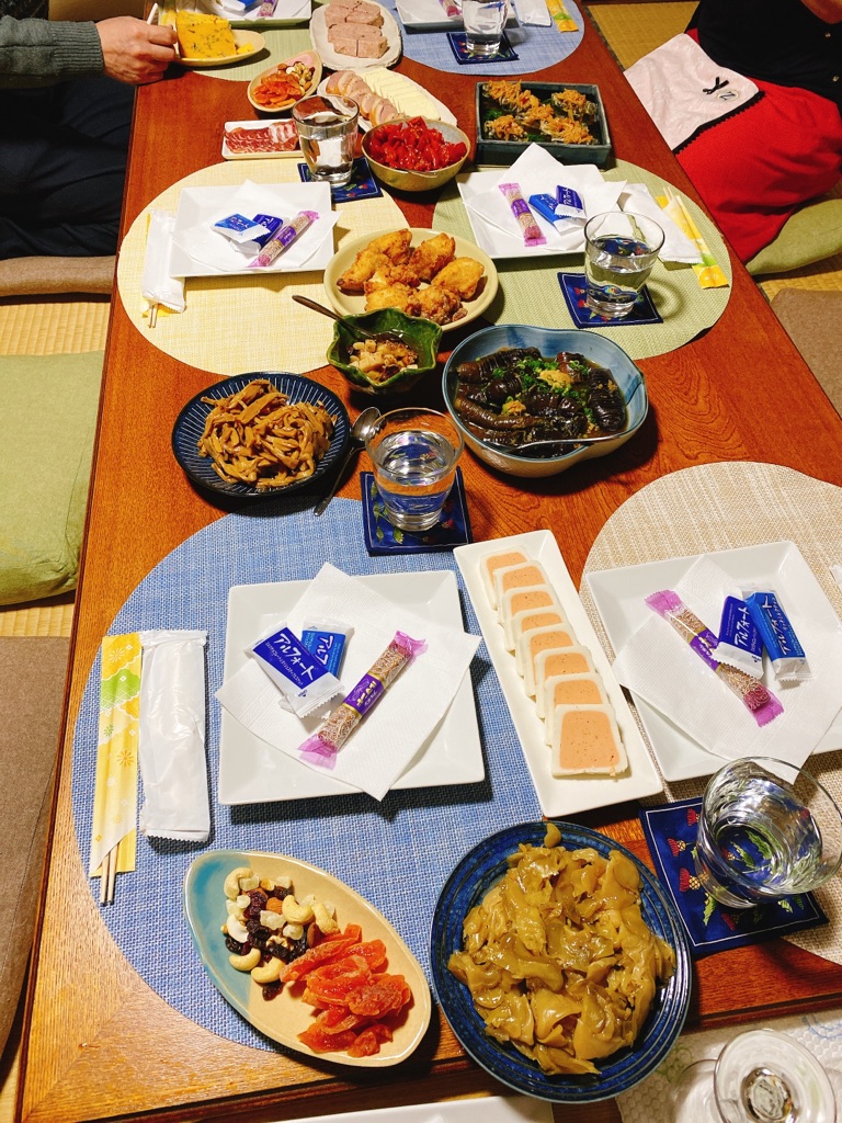 Ritsuko  さんの 新年おつまみと日本酒の会