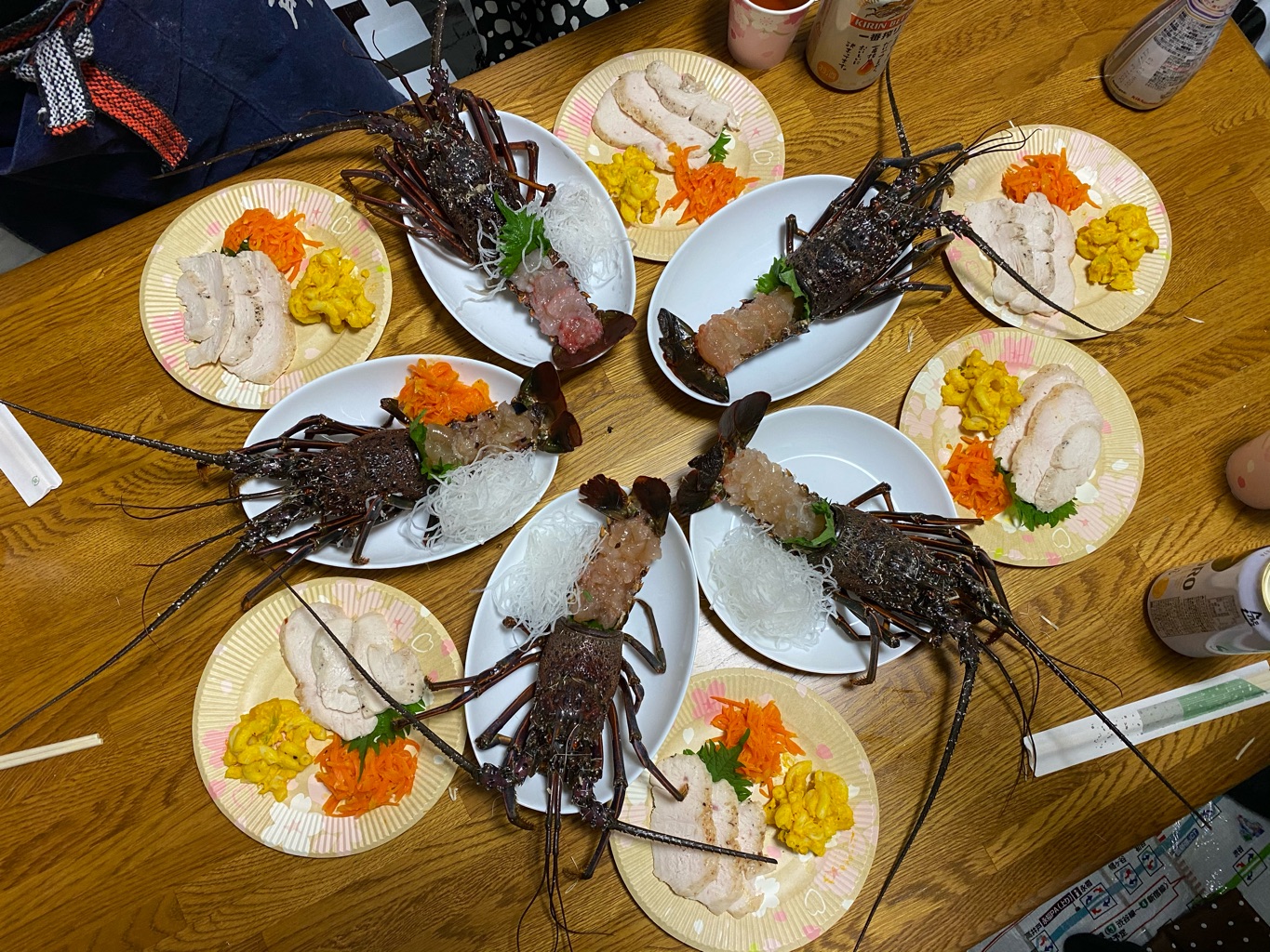 JUNKO さんの 【奥浅草】大根おろしアートでカニ鍋&ロティサリーチキン