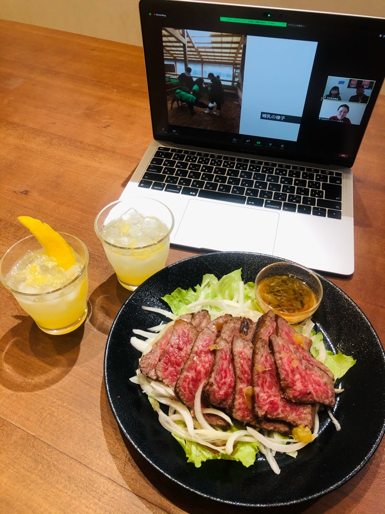 天草畜産農業協同組合 さんの 【配信参加プラン（特産品あり）】とろけるような柔らかさに、あっさりとした脂がおいしい！幻のくまもと黒毛和牛を、畜産農家さんと味わおう。