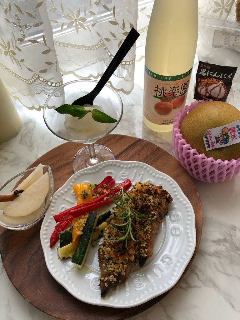 熊本県球磨郡錦町 さんの 梨の旬、最前線！熊本県錦町のシャキッ！とジューシーな甘い梨を味わう、とっておきの贅沢ランチ